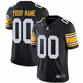 Customized Men & Women & Youth Nike Steelers Black Vapor Untouchable Limited Jersey,baseball caps,new era cap wholesale,wholesale hats